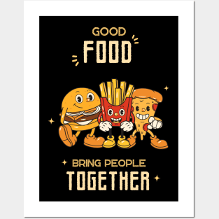 GOOD FOOD Posters and Art